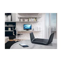 Discount Netgear Nighthawk AXE7800 7800Mbps Tri-Band MU-MIMO 6E Router, Black (RAXE300-100NAS)