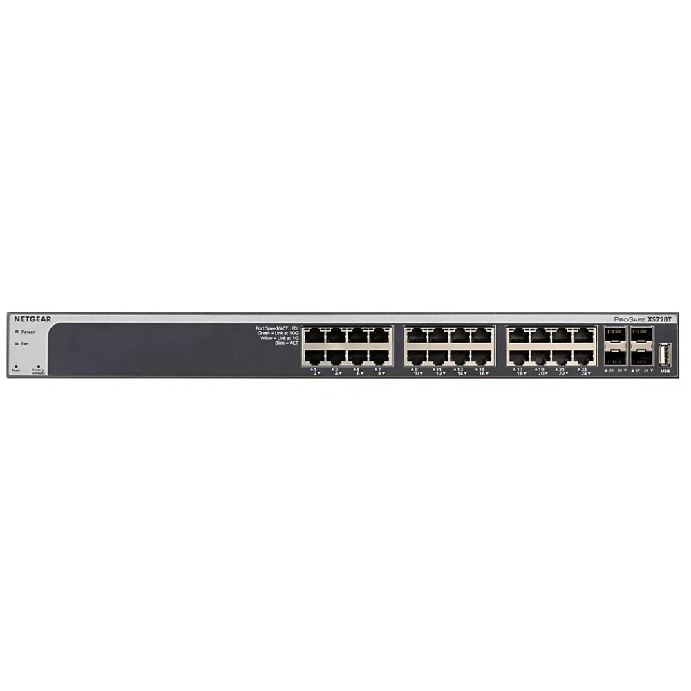 Hot Netgear 28-Port 10G Ethernet Smart Managed Pro Switch (XS728T)