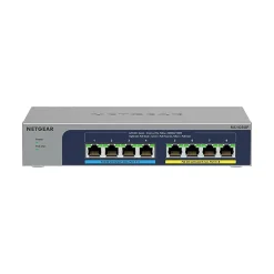 Discount Netgear 8-Port Unmanaged Switch, Gray (MS108UP-100NAS)