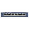Online Netgear ProSAFE 8-Port Gigabit Ethernet Unmanaged Switch, 10/100 Mbps, Blue (GS108-400NAS)
