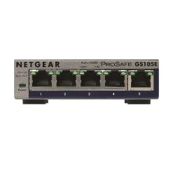 Best Netgear ProSafe 5-Port Gigabit Ethernet Smart Switch, Gray (GS105E-200NAS)