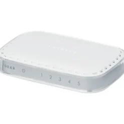 Best Netgear SOHO 5-Port Gigabit Ethernet Unmanaged Switch, White (GS605NA)