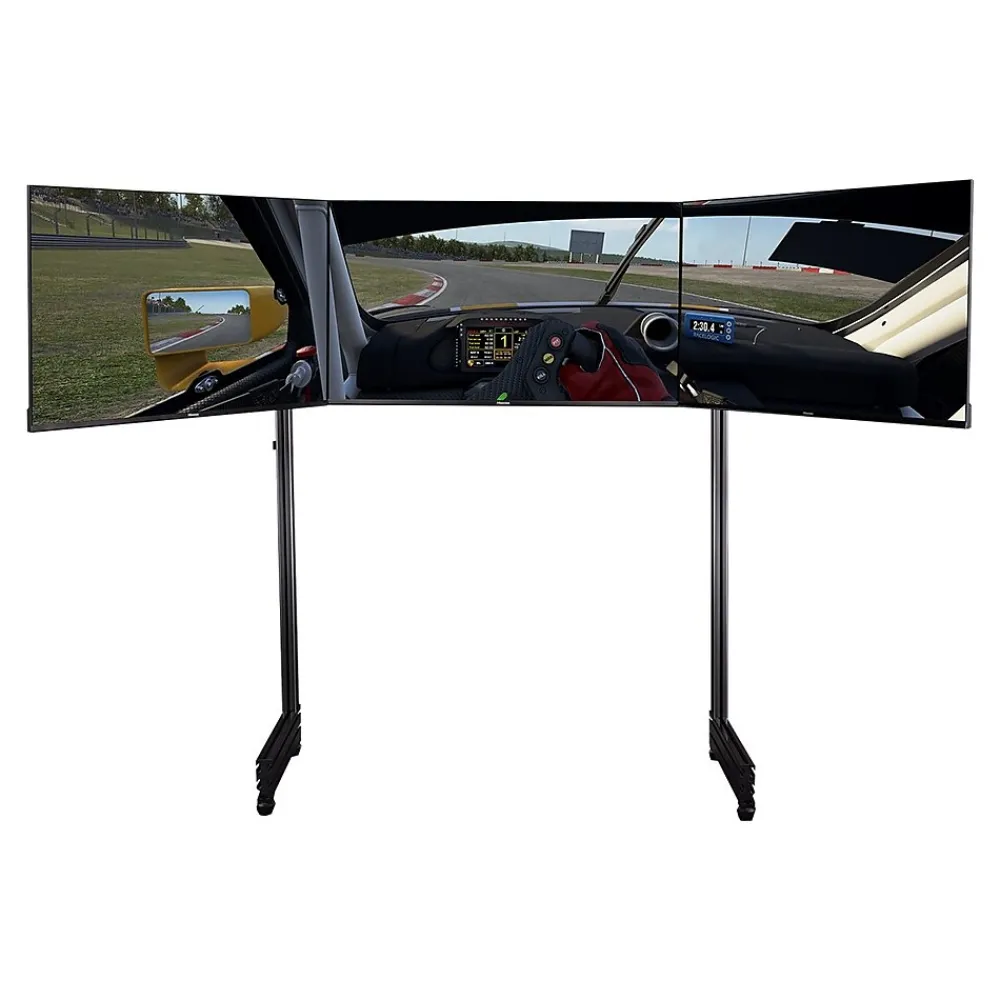 Best Next Level Racing Elite Adjustable Stand, Up to 43" Monitor, Carbon Gray (NLR-E006)