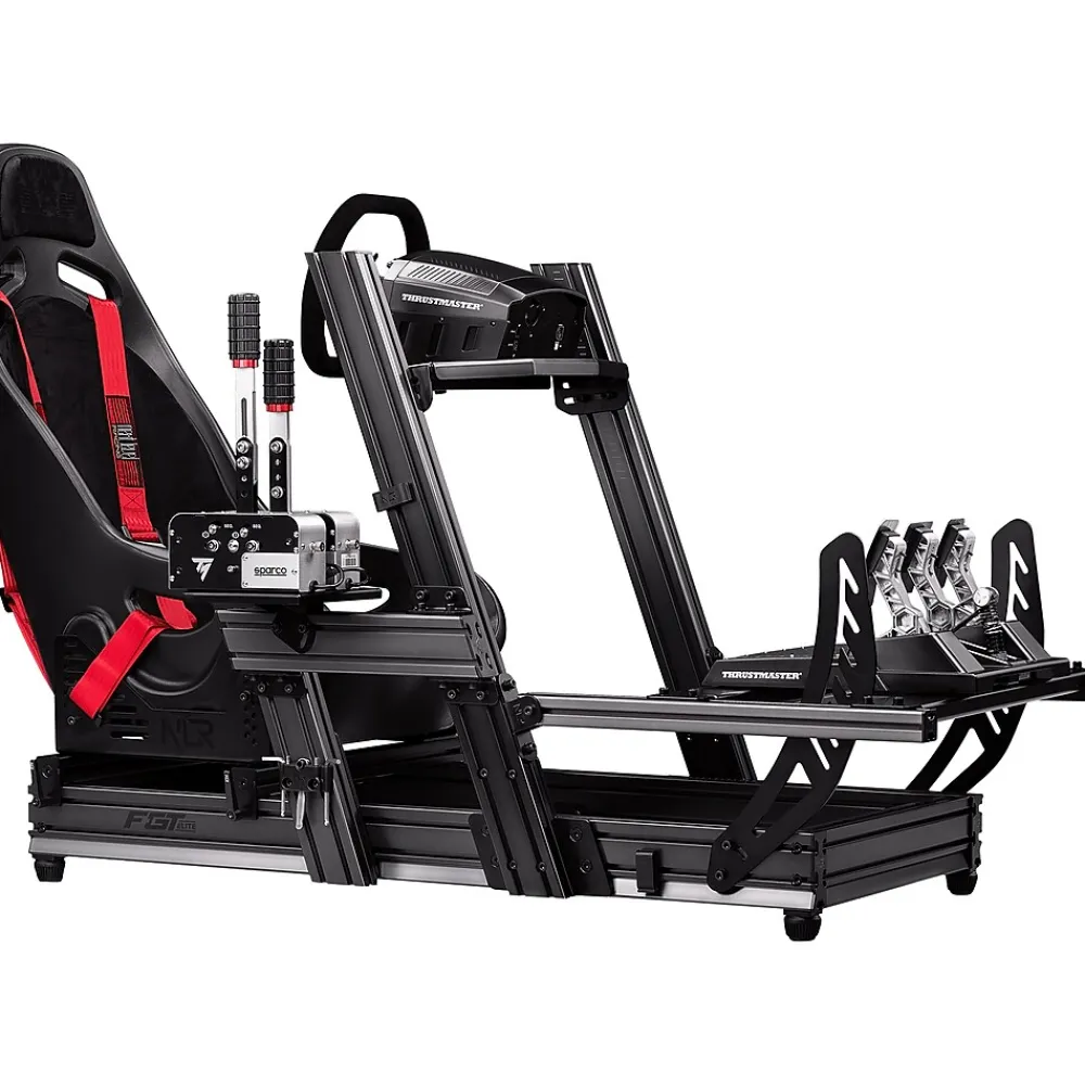 Outlet Next Level Racing F-GT Elite Wheel Plate Edition NLR-E001 Racing Cockpit for PC, Black