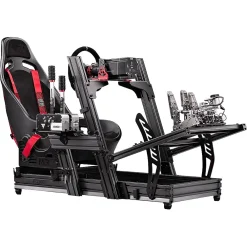 Hot Next Level Racing F-GT Elite Front & Side Mount Edition NLR-E003 Racing Cockpit for PC, Black