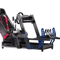 Discount Next Level Racing F-GT Elite iRacing Edition NLR-E012 Racing Cockpit for PC, Black
