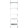 Shelving*Nexxt FN16950-2 Hadfield 5-Tier Leaning Wall Shelf, White