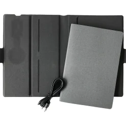 Wireless Charging Notebook, Gray (CBM3931-GRY)<Nicci