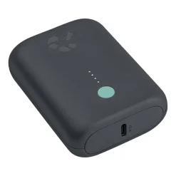 CHAMP USB Type-A/Type-C Power Bank for Most Smartphones, 10000mAh, Charcoal (NB-CPC-10K-PD-GRY)<Nimble Clearance