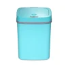 Plastic Sensor Trash Can, 3.2-Gallon, Teal Blue (DZT-12-5TB)<Nine Stars Clearance