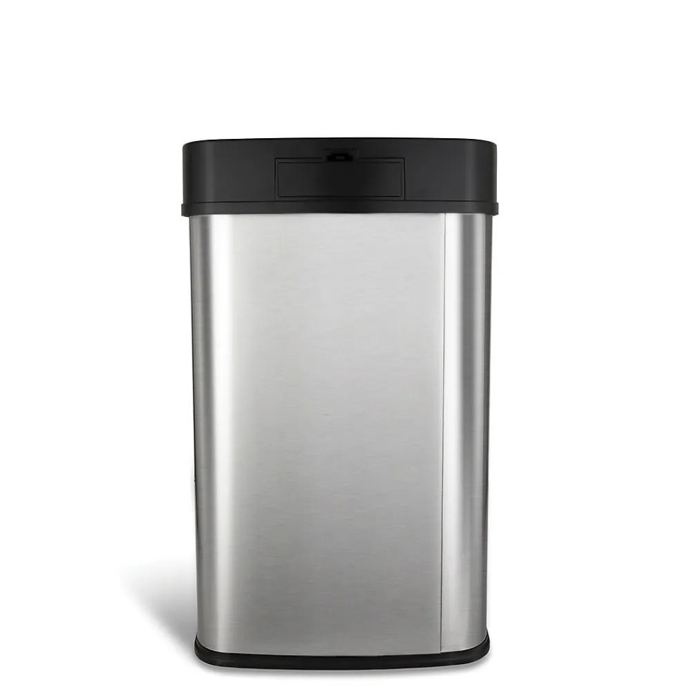 Stainless Steel Motion Sensor Trash Can, 13.2 Gal. (DZT-50-28)<Nine Stars Hot