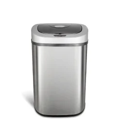 Stainless Steel Motion Sensor Trash Can, 21.1 Gallon (DZT-80-4)<Nine Stars Discount