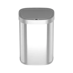 Stainless Steel Sensor Trash Can, 21.1-Gallon, Silver (DZT-80-35)<Nine Stars Best