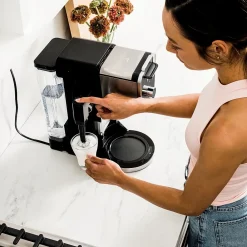 Ninja 12-Cups Single Serve & Automatic Drip Coffee Maker, Black (CFP301)