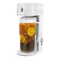 Nostalgia 12-Cups Automatic Drip Coffee Maker, White (NCIT3PLSWH6A)