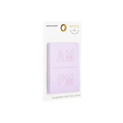 Post-It Notes*Post-it Noted by ® Lilac A.M. and P.M. Notes, 2.9