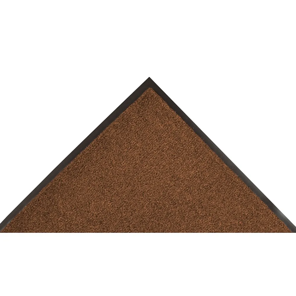 NoTrax Akro Sabre Decalon Fiber Better Entrance Floor Mat, 4' x 6', Brown