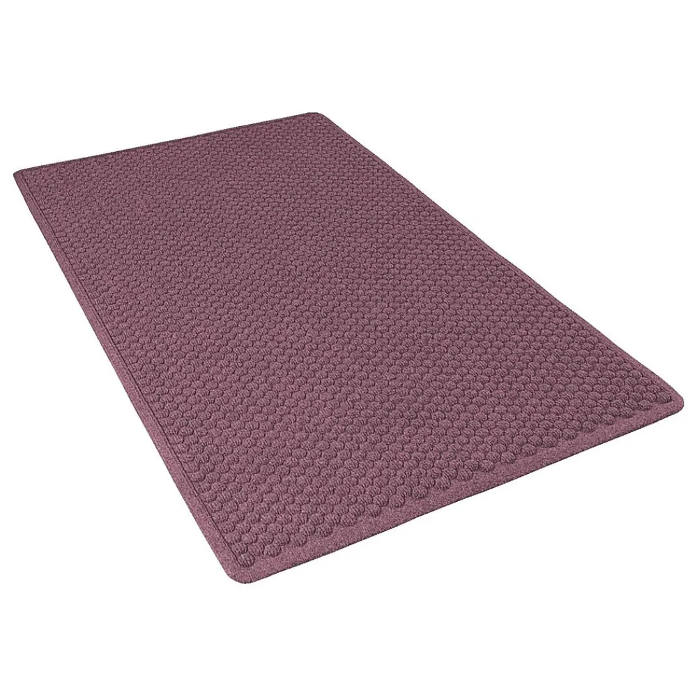 NoTrax Aqua Trap Tufted Polypropylene Yarn Superior Entrance Floor Mat, 3' x 4', Burgundy