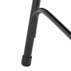 Folding & Stacking*National Public Seating NPS 2300 Series Fabric Padded Triple Brace Double Hinge Premium Folding Chairs, Midnight Black/Black, 4 Pack (2310/4)