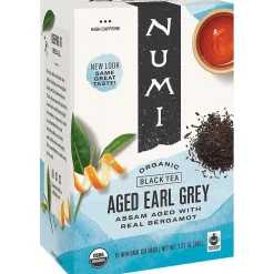 Numi Aged Earl Grey Tea Bags, 18/Box (10170)