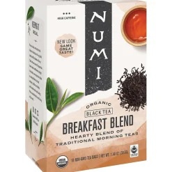 Numi Breakfast Blend Black Tea Bags, 18/Box (878236)