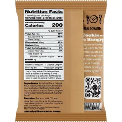 Nunbelievable Butter Pecan Shortbread Cookie, 1.3 oz, 18/Pack (220-02246)