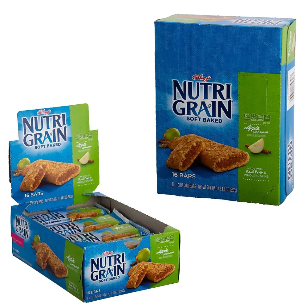 Nutri-Grain Apple Cinnamon Breakfast Bar, 1.3 oz., 16 Bars/Box (511370)