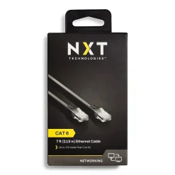 NXT Technologies ™ 7' CAT-6 Cable, Black (NX29774)