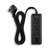 NXT Technologies ™ 8' Extension Cord, 2-Outlet, Black (NX56820)