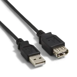 NXT Technologies ™ 6' USB A to USB A Cable, Male to Female, Black (NX29753)