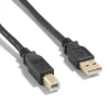 NXT Technologies ™ 11' USB B to USB A Printer Cable, Male to Male, Black (NX29930)