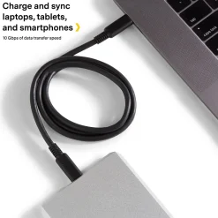 NXT Technologies ™ 3' USB C, Black (NX56854)