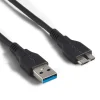 NXT Technologies 6' USB Type-A Male to Micro-USB Type-B Male, Black (NX29773)