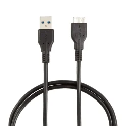 NXT Technologies 6' USB Type-A Male to Micro-USB Type-B Male, Black (NX29773)