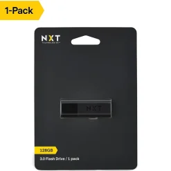 Online NXT Technologies ™ 128GB USB 3.0 Type A Flash Drive, Black (NX27998-US/CC)