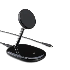 ™ Magnetic Wireless Charging Stand with USB-C Cable for iPhone 12/13, Black (NX60458)<NXT Technologies Discount