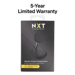 ™ Magnetic Wireless Charging Stand with USB-C Cable for iPhone 12/13, Black (NX60458)<NXT Technologies Discount