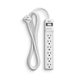NXT Technologies ™ 6-Outlet Surge Protector, 8' Cord, 900 Joules (NX54314)