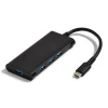 NXT Technologies 4-Port USB-C Hub, Black (NX60398)