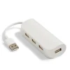 NXT Technologies ™ 4-Port USB 2.0 Hub, White (NX29758)