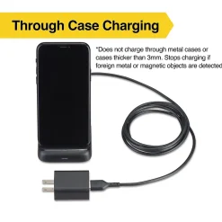 ™ Qi Wireless Charging Stand, Black (NX60455)<NXT Technologies