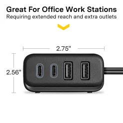 ™ USB Charger, Black (NX61429)<NXT Technologies Online