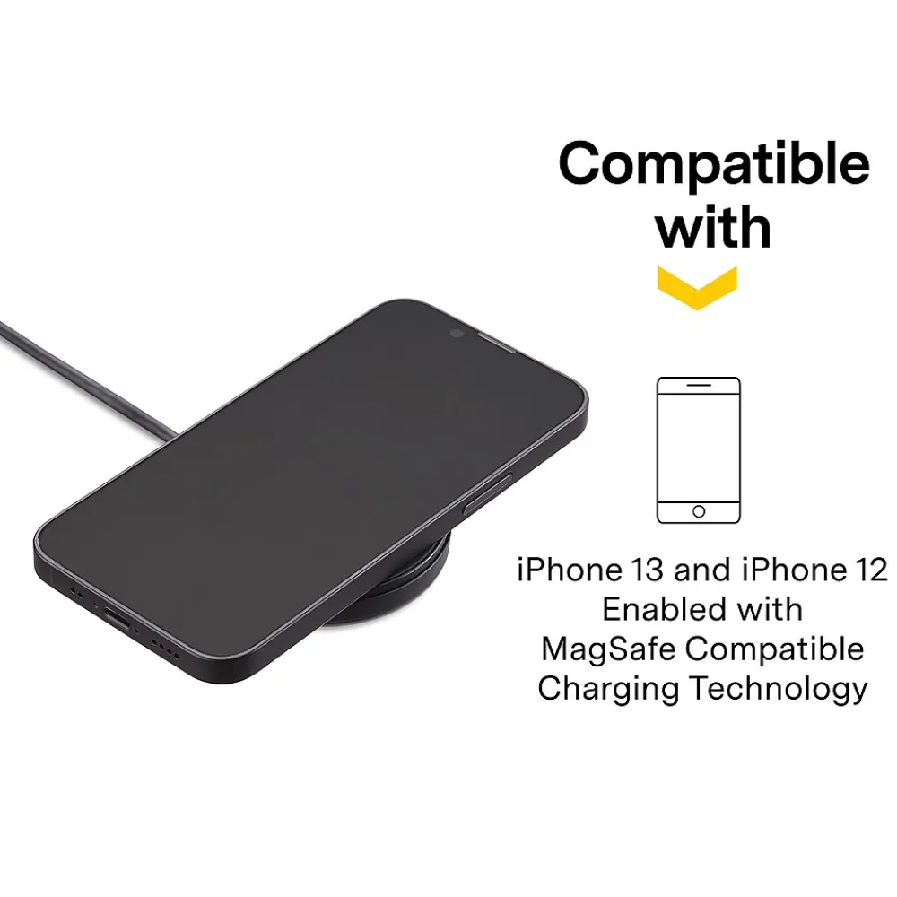 ™ Wireless Magnetic Charger Bundle for Most Smartphones, Black (NX60457)<NXT Technologies Discount