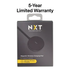 ™ Wireless Magnetic Charger Bundle for Most Smartphones, Black (NX60457)<NXT Technologies Discount