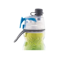 O2COOL Elite Mist ‘N Sip Water Bottle, Ombre Blue, 20 Oz. (HMLDP07 OMB)