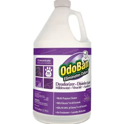Professional Deodorizer Disinfectant, Lavender Scent, 1 Gallon, 4/Carton (ODO911162G4)<ODOBAN Hot
