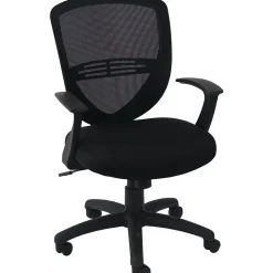 Office Chairs*OIF Office Settings VS Series Swivel/Tilt Mesh Task Chair, Black