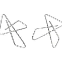 Clips & Fasteners|Officemate Butterfly Clamps, #1, Silver, 12/Box (99966)