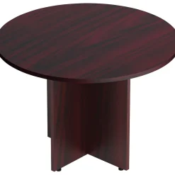 Conference Room Tables*Offices to go 42" Dia. Superior Laminate Round Conference Table, American Mahogany (TDSL42RAML)