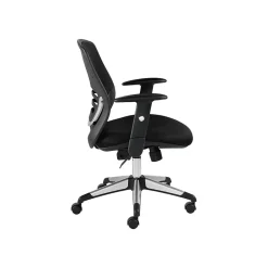 Office Chairs*Offices to go Fabric Manager Chair, Mesh Black (OTG11686B)